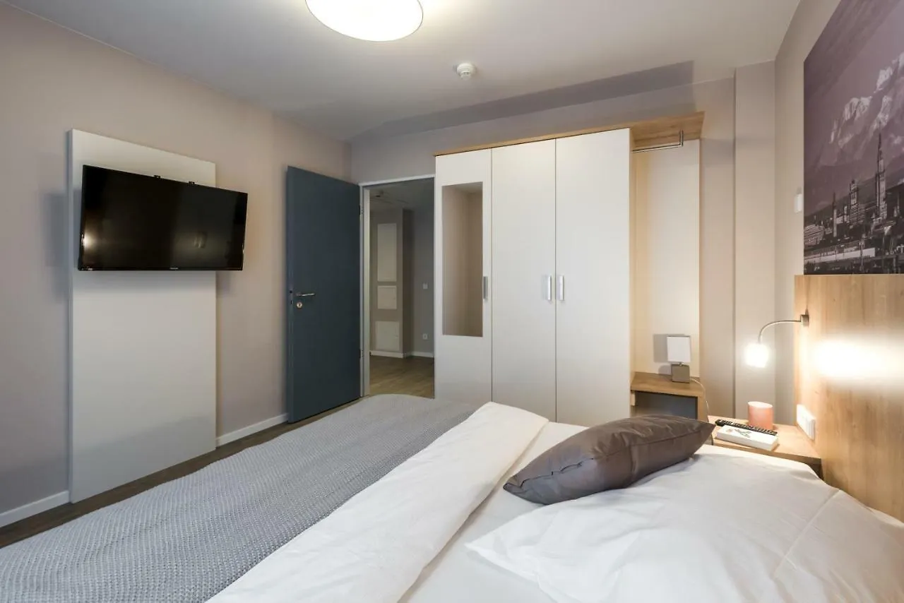 K1 My Second Home Monachium Hotel apartamentowy